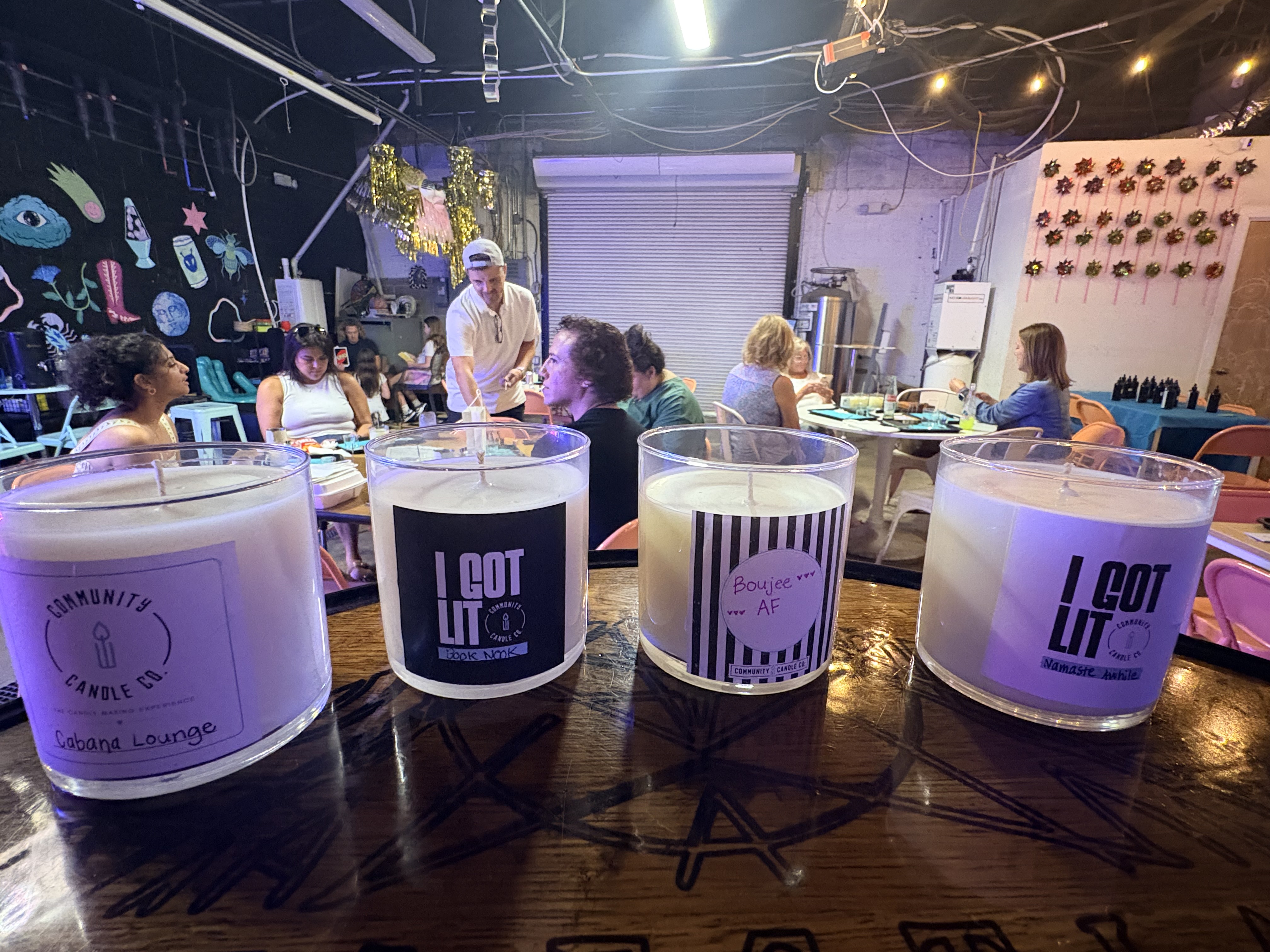 Community Candle Co. candle-making experience